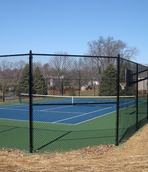 Tennis Courts Fence Installation Springfield